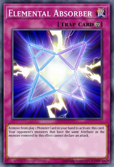 Elemental Absorber Common DR04-EN236 Dark Revelation Volume 4 Yugioh card