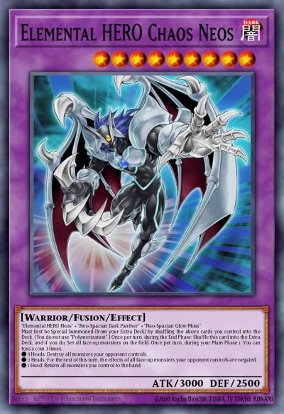 Elemental HERO Chaos Neos Ultra Rare BLAR-EN055 Battles of Legend Armageddon Yugioh card