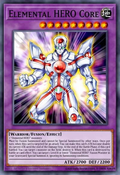Elemental HERO Core Super Rare SHVI-ENSE2 Shining Victories Special Edition Yugioh card