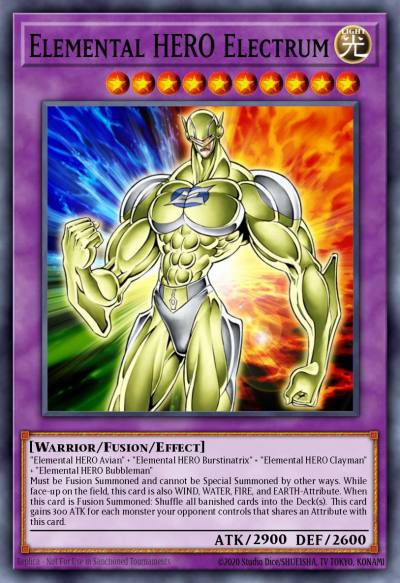 Elemental HERO Electrum Ultra Rare LCGX-EN052 Legendary Collection 2 The Duel Academy Years Mega Pack Yugioh card