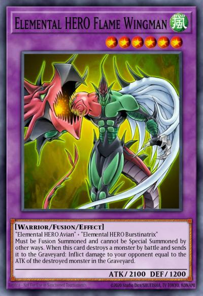 Elemental HERO Flame Wingman Ultra Rare DR3-EN215 Dark Revelation Volume 3 Yugioh card