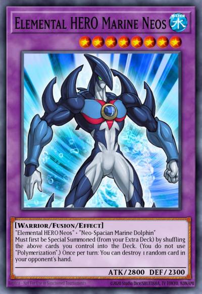 Elemental HERO Marine Neos Common LCGX-EN062 Legendary Collection 2 The Duel Academy Years Mega Pack Yugioh card