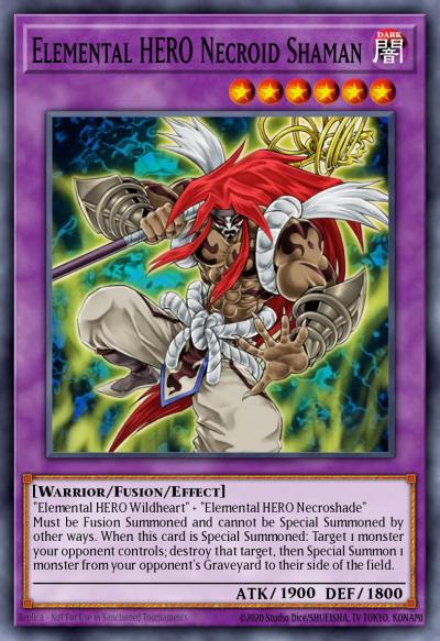 Elemental HERO Necroid Shaman Common DR04-EN216 Dark Revelation Volume 4 Yugioh card