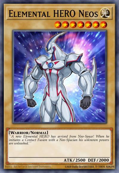 Elemental HERO Neos Secret Rare BLMM-EN003 Battles of Legend Monster Mayhem Yugioh card
