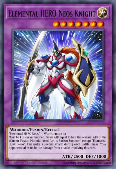 Elemental HERO Neos Knight Common BLC1-EN101 Battles of Legend Chapter 1 Yugioh card
