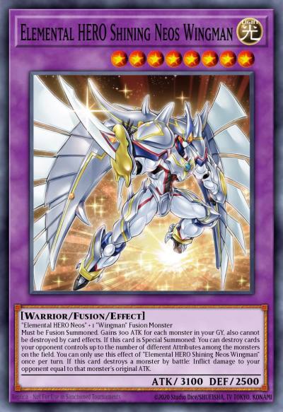 Elemental HERO Shining Neos Wingman Prismatic Secret Rare MP24-EN062 25th Anniversary Tin Dueling Mirrors Yugioh card
