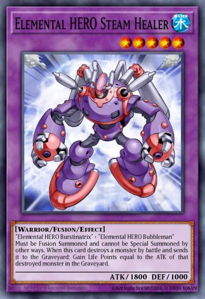 Elemental HERO Steam Healer Ultra Rare DP1-EN013 Duelist Pack Jaden Yuki Yugioh card