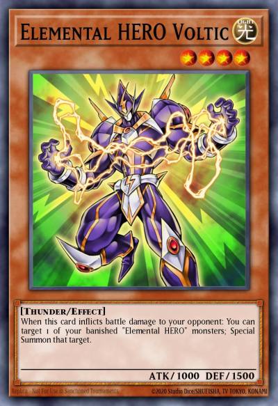 Elemental HERO Voltic Duel Terminal Normal Parallel Rare DT06-EN003 Duel Terminal 6a Yugioh card