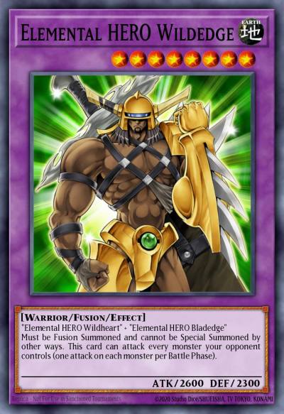 Elemental HERO Wildedge Rare DR04-EN095 Dark Revelation Volume 4 Yugioh card