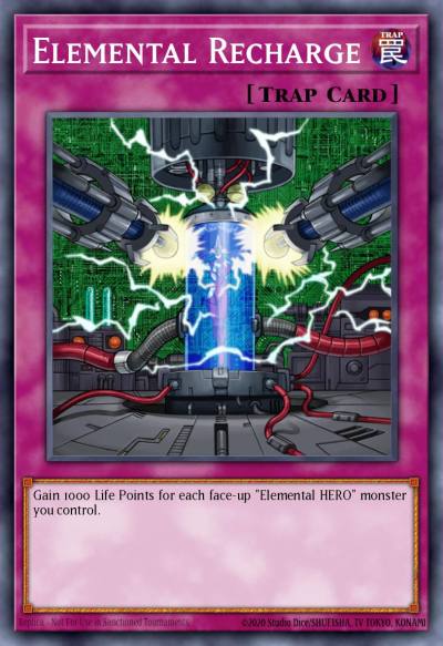 Elemental Recharge Common DR04-EN230 Dark Revelation Volume 4 Yugioh card