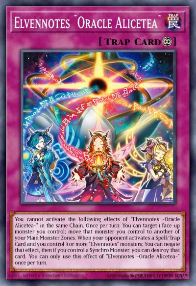 Elfnotes: Aristeia of Trust Common BPRO-EN071 Burst Protocol Yugioh card