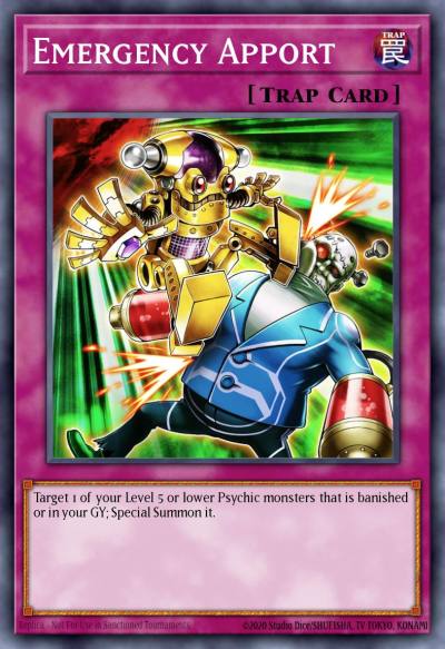 Emergency Apport Common PHNI-EN083 Phantom Nightmare Yugioh card