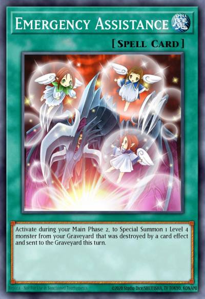 Emergency Assistance Common ANPR-EN049 Ancient Prophecy Yugioh card