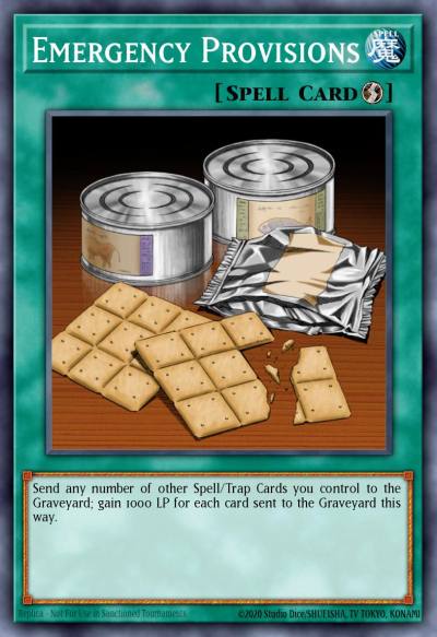 Emergency Provisions Common DB-EN88 Dark Beginning 2 Yugioh card