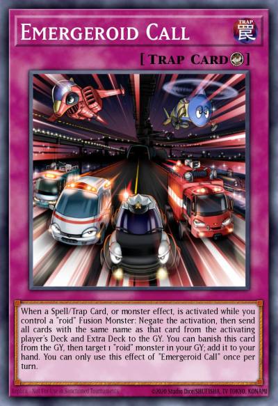 Emergeroid Call Ultra Rare LEDU-EN032 Legendary Duelists Yugioh card