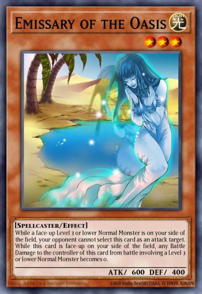 Emissary of the Oasis Common AST-083 Ancient Sanctuary Yugioh card