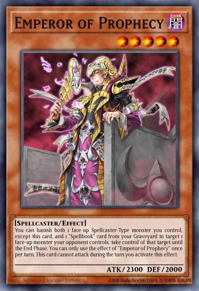 Emperor of Prophecy Rare ABYR-EN024 Abyss Rising Yugioh card