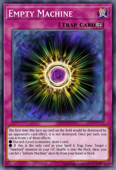 Empty Machine Secret Rare BLRR-EN027 Battles of Legend Relentless Revenge Yugioh card