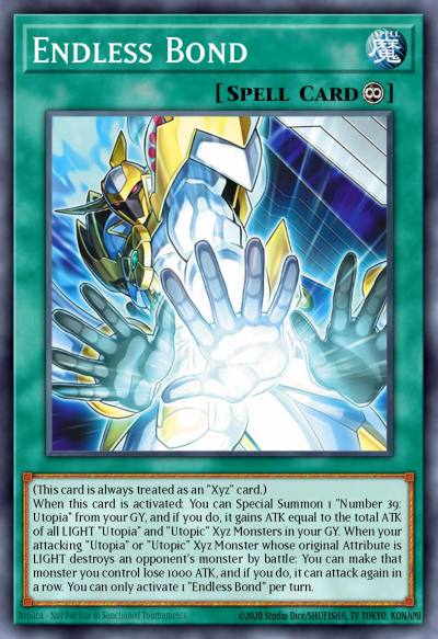 Endless Bond New BLGG-EN038 Battles of Legend: Glorious Gallery Yugioh card