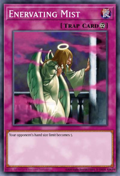 Enervating Mist Rare DR3-EN053 Dark Revelation Volume 3 Yugioh card