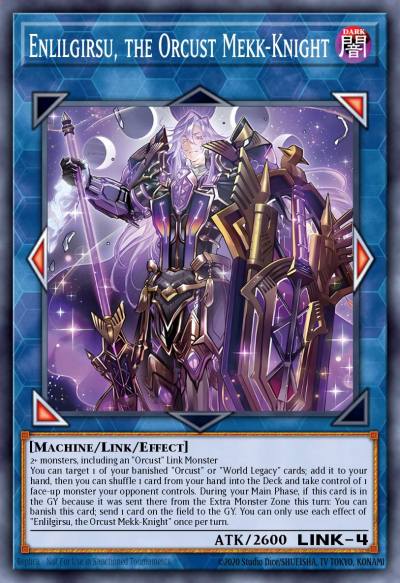 Enlilgirsu the Orcust Mekk-Knight Starlight Rare BLMM-EN053 Battles of Legend Monster Mayhem Yugioh card