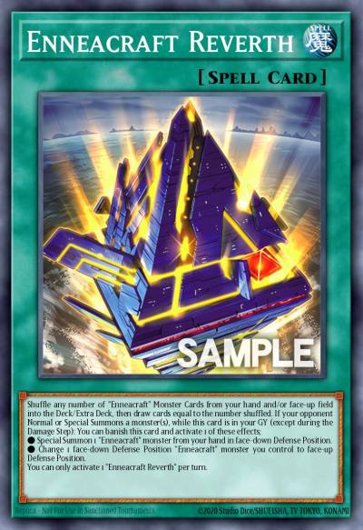 Enneacraft Reverth Rare PHRE-EN026 Phantom Revenge Yugioh card