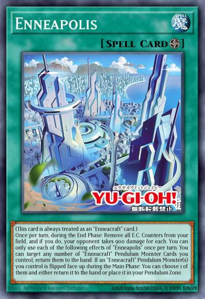 Enneapolis Super Rare PHRE-EN024 Phantom Revenge Yugioh card