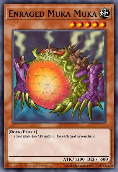 Enraged Muka Muka Common DR3-EN031 Dark Revelation Volume 3 Yugioh card