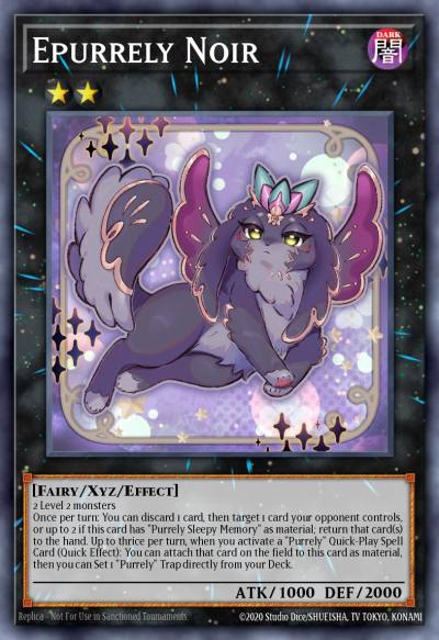 Epurrely Noir Quarter Century Secret Rare DUNE-EN044 Duelist Nexus Yugioh card