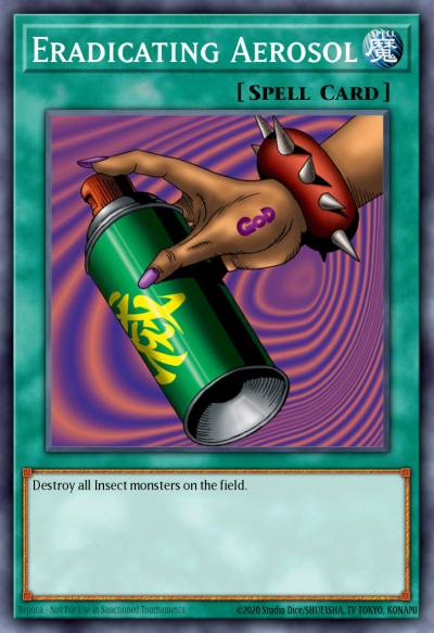 Eradicating Aerosol Common GLD4-EN034 Gold Series 4 Pyramids Edition Yugioh card