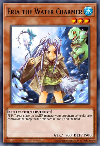 Eria the Water Charmer Common DR3-EN207 Dark Revelation Volume 3 Yugioh card