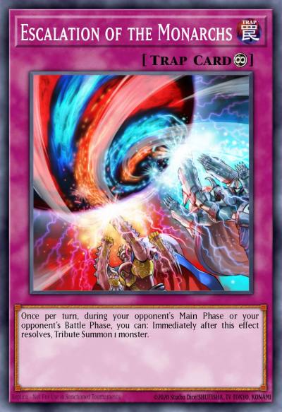 Escalation of the Monarchs Super Rare MP15-EN054 2015 Mega-Tin Mega Pack Yugioh card