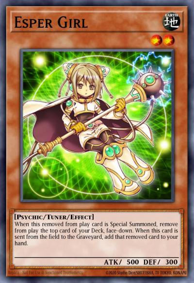 Esper Girl Common EXVC-EN023 Extreme Victory Yugioh card