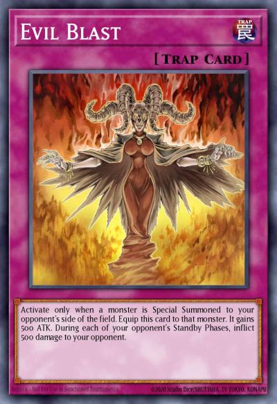 Evil Blast Rare ABPF-EN094 Absolute Powerforce Yugioh card
