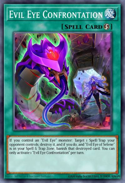 Evil Eye Confrontation Common MP20-EN240 2020 Tin of Lost Memories Mega Pack Yugioh card