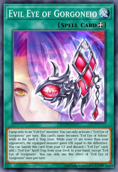 Evil Eye of Gorgoneio Common MP20-EN187 2020 Tin of Lost Memories Mega Pack Yugioh card
