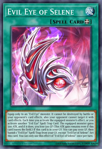 Evil Eye of Selene Ultra Rare MP20-EN237 2020 Tin of Lost Memories Mega Pack Yugioh card