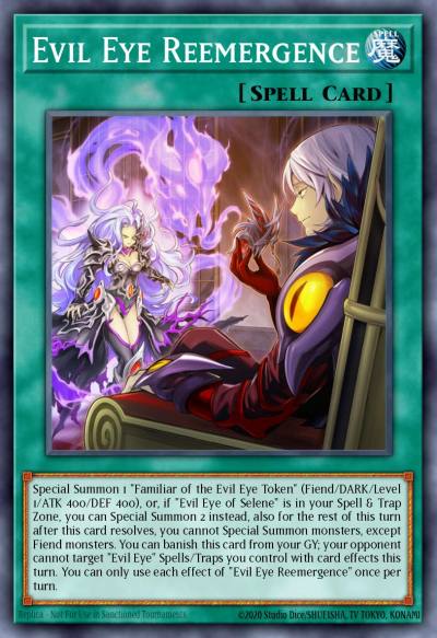 Evil Eye Reemergence Common ETCO-EN068 Eternity Code Yugioh card