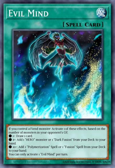 Evil Mind Rare LED5-EN016 Legendary Duelists Immortal Destiny Yugioh card