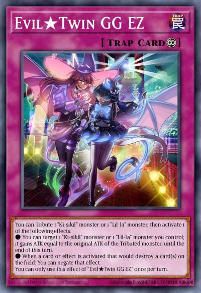 Evil★Twin GG EZ Rare GEIM-EN022 Genesis Impact Yugioh card