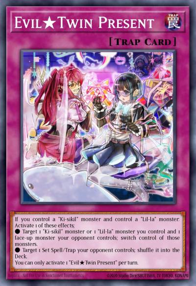 Evil★Twin Present Rare GEIM-EN023 Genesis Impact Yugioh card