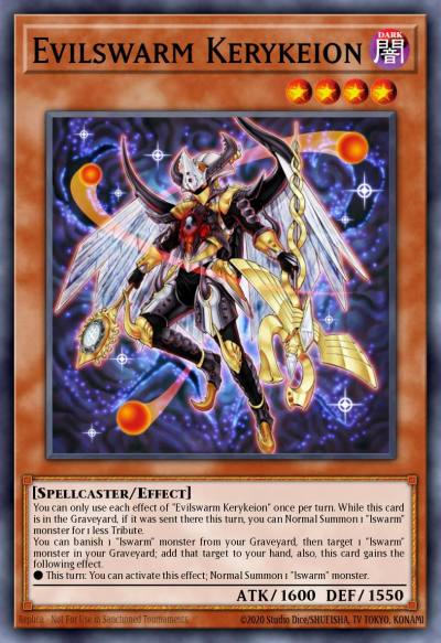 Evilswarm Kerykeion Super Rare MP14-EN061 2014 Mega-Tin Mega Pack Yugioh card