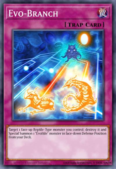 Evo-Branch Common ORCS-EN074 Order of Chaos Yugioh card