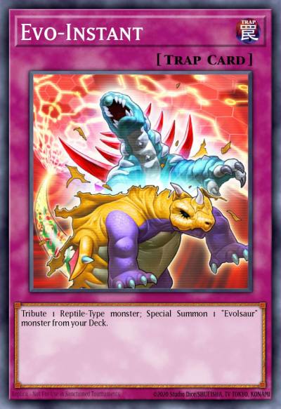 Evo-Instant Rare ORCS-EN088 Order of Chaos Yugioh card