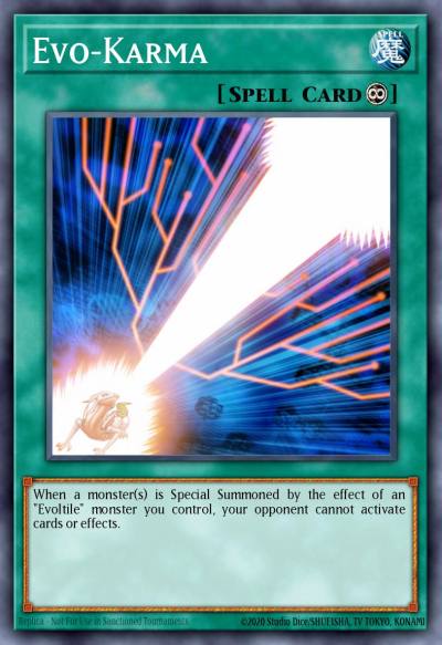 Evo-Karma Common PHSW-EN053 Photon Shockwave Yugioh card