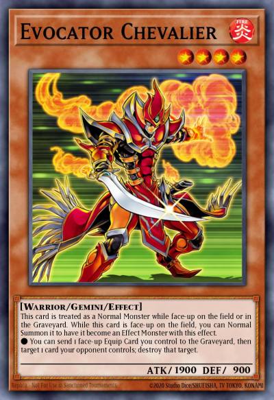 Evocator Chevalier Common BP02-EN085 Battle Pack 2 War of the Giants Yugioh card