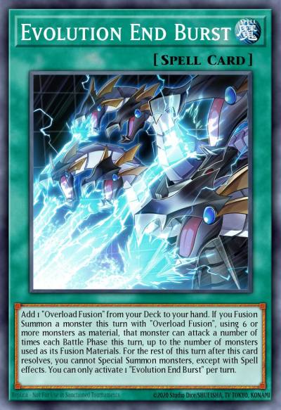 Evolution End Burst Super Rare MAZE-EN015 Maze of Memories Yugioh card