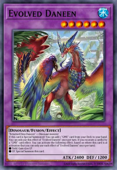 Evolved Daneen Super Rare BLZD-EN092 Blazing Dominion Yugioh card
