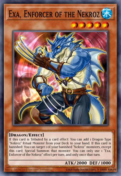 Exa Enforcer of the Nekroz Super Rare THSF-EN012 The Secret Forces Yugioh card