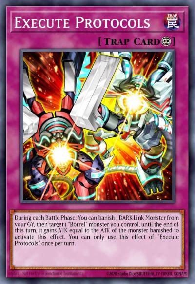 Execute Protocols Common SDRR-EN034 Structure Deck Rokket Revolt Yugioh card